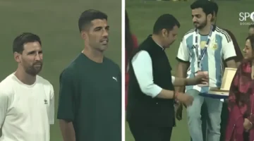 تصرف رئيس الوزراء الهندي أثناء استقبال ميسي يثير جدلاً واسعاً في الفيديو